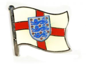 England FA Flag Pin Badge