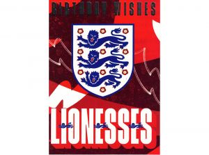 England Lionesses Birthday Card