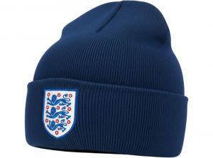 England Navy Knitted Turn Up Hat