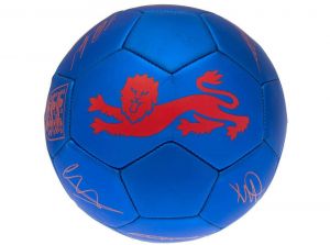 England Phantom Signature Ball Blue Size 5