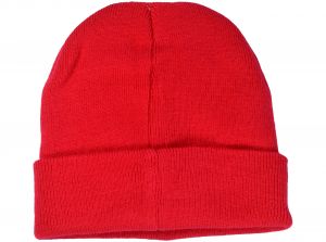 England Red Knitted Turn Up Hat