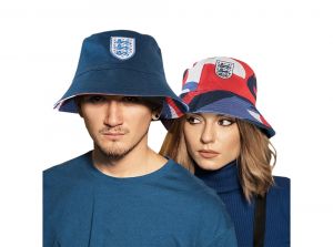 England Reversible Bucket Hat Black