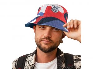 England Reversible Bucket Hat Black