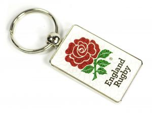 England Rugby RFU Rose Deluxe Keyring