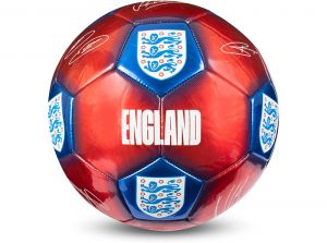 England Red Blue Signature Ball 8397 Size 5