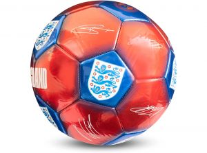 England Red Blue Signature Ball 8397 Size 5