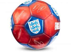 England Red Blue Signature Ball 8397 Size 5