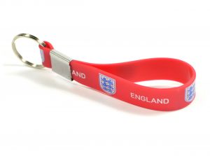 England FA Silicone Keyring