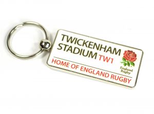 England Rugby RFU Twickenham Deluxe Keyring