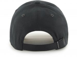 Liverpool 47 Brand MVP Baseball Cap Liverbird Crest Aerial Black White