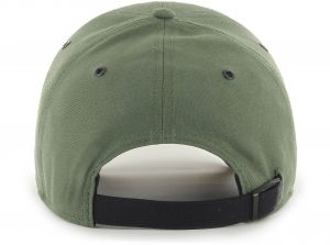 Liverpool 47 Brand MVP Baseball Cap Liverbird Crest Cap Moss Green
