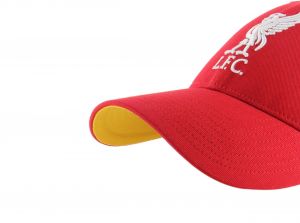 Liverpool 47 Brand MVP Kids Mesh Baseball Cap Snapback Red Yellow