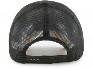 Liverpool 47 Brand Branson Mesh Baseball Cap Snapback Black Brown