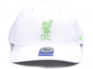 Liverpool 47 Brand MVP Kids Baseball Cap White Green