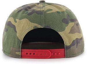 Liverpool 47 Brand Captain Baseball Cap Snapback Liverpool Crest Camo