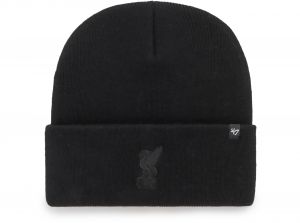 Liverpool 47 Brand Haymaker Cuff Beanie Black Black