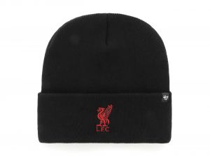 Liverpool 47 Brand Haymaker Cuff Beanie Black Red