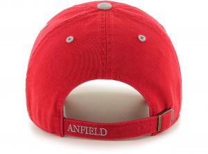 Liverpool 47 Brand Clean Up Baseball Cap Red Ice