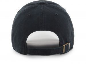 Liverpool 47 Brand Clean Up Relaxed Fit Baseball Cap Black Gold