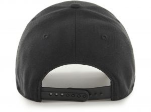 Liverpool 47 Brand MVP Baseball Cap Black Gold Liverbird Crest