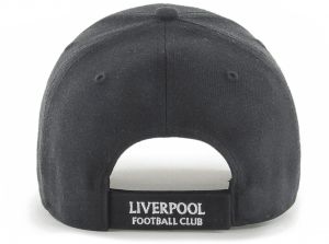 Liverpool 47 Brand MVP Retro Crest Baseball Cap Black White