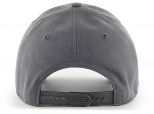 Liverpool 47 Brand MVP Curved Baseball Cap Liverbird Crest Cap Charcoal