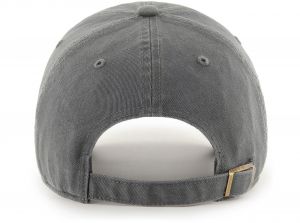 Liverpool 47 Brand Clean Up Relaxed Fit Baseball Cap Liverpool Crest Charcoal