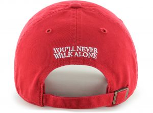 Liverpool 47 Brand Clean Up Relaxed Fit Cap Arched Red