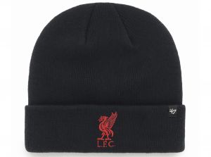 Liverpool 47 Brand Haymaker Cuff Beanie Navy Red