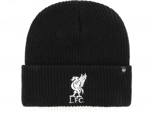 Liverpool 47 Brand Cuff Liverbird Upper Cut Knitted Hat