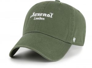Arsenal 47 Clean Up Gothic Script Green Cap