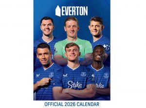 Everton 2026 A3 Wall Calendar