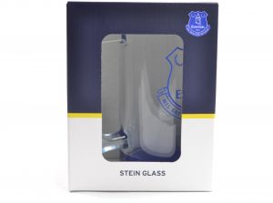 Everton Crest Stein Pint Glass