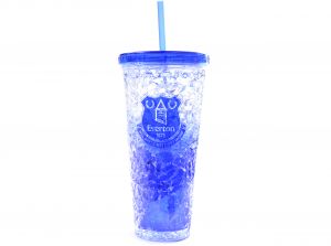Everton Freezer Cup With Straw