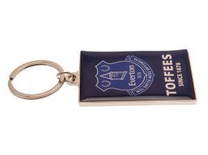 Everton keyring with bag