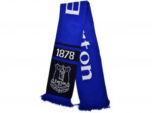 Everton Jacquard Nero Scarf