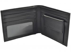 Everton PU Leather Embroidered Bi Fold Wallet