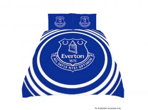 Everton Pulse Reversible Double Duvet and Pillow Case Set