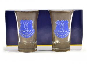 Everton Two Pack Shot Glasses