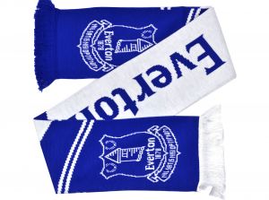 Everton Vertigo Scarf Jacquard Knit Scarf