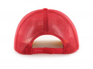 47 Brand NFL Kansas City Chiefs Hardline Trucker Snapback Cap Red
