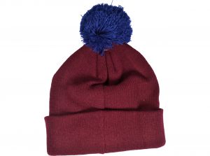 FC Barcelona Knitted Bobble Burgundy