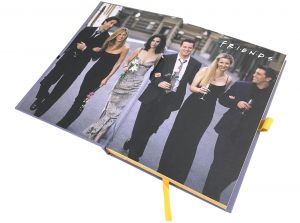 Friends Photo Frame A5 Premium Notebook