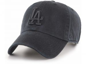 47 Brand MLB La Dodgers Clean Up Black Black