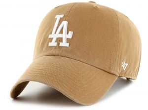 47 Brand LA Dodgers Clean Up Cap Camel