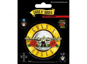 Guns 'N Roses Bullet Logo Vinyl Stickers