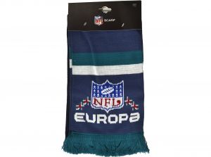 Hamburg Sea Devils ELF Stripe Supporters Scarf Blue Teal White