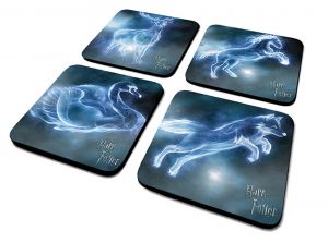 Harry Potter Patronus Coaster Set