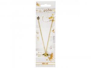 Harry Potter Cute Charm Golden Snitch Necklace