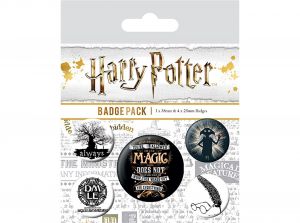 Harry Potter Deathly Hallows Symbols Badge Pack